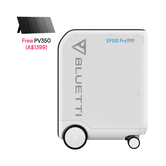 BLUETTI EP500Pro Solar Power Station | 3,000W 5,120Wh