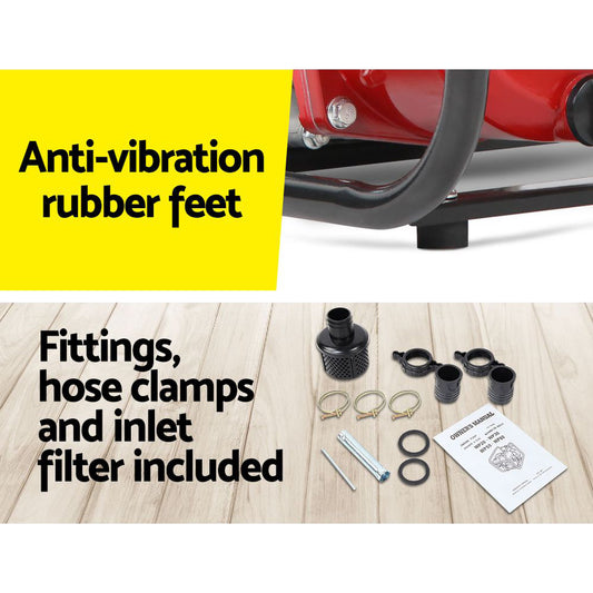 210cc Petrol Water Pump 2" High Flow Transfer - FREE DELIVERY