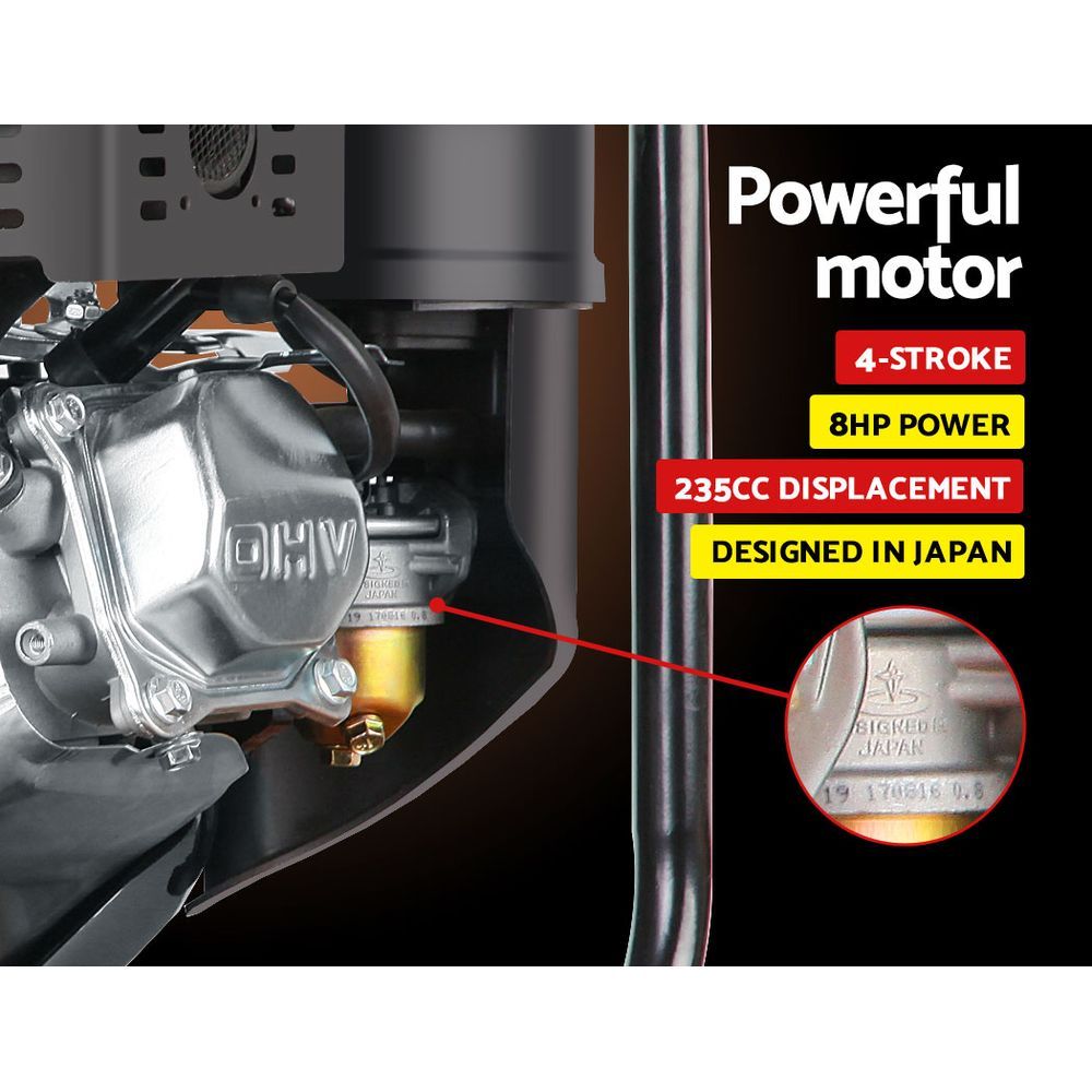 235CC Petrol Water Pump 2" Transfer High Flow - FREE DELIVERY