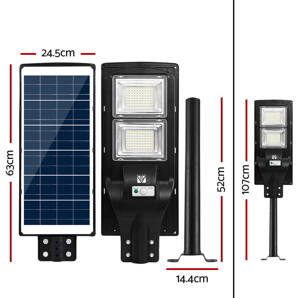 160 LED Solar Flood Light 120W - FREE DELIVERY