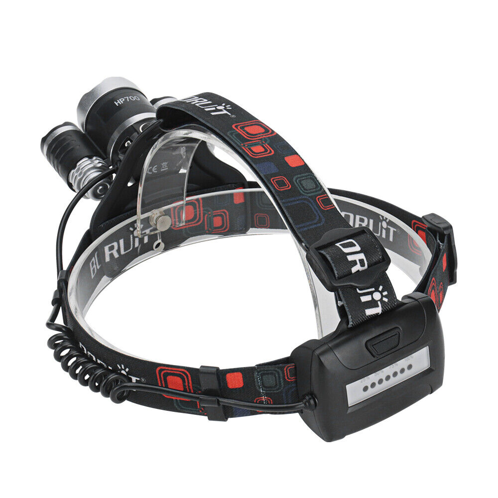 HP700 LED Rechargeable Head Torch - FREE DELIVERY